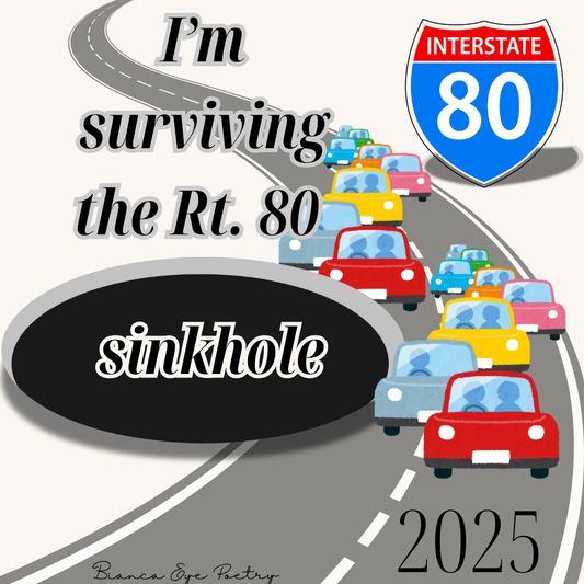 I’m Surviving the Rt. 80 Sinkhole Magnet – 2025 Edition