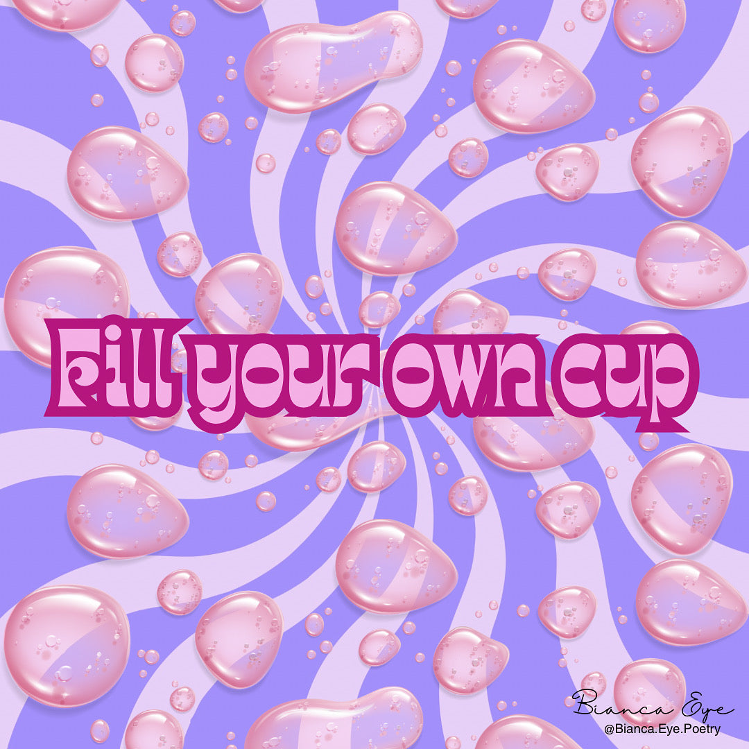Fill Your Own Cup Sticker