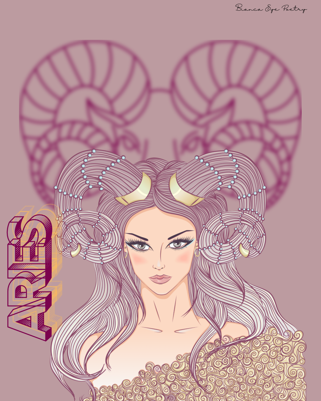 Zodiac Goddess Sticker Collection