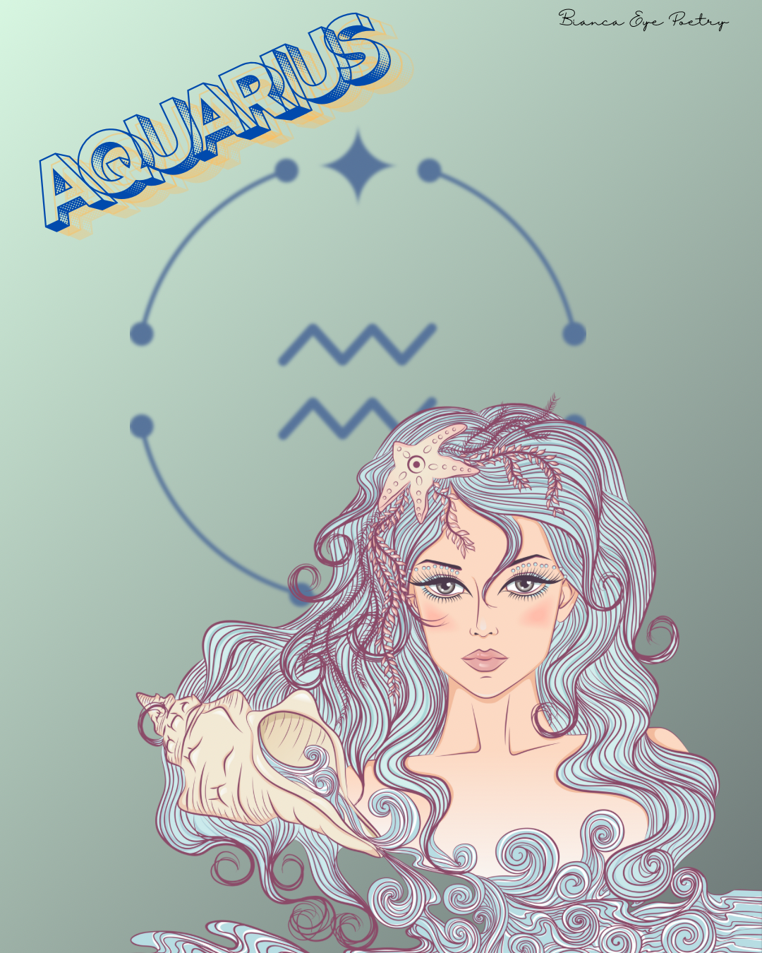 Zodiac Goddess Sticker Collection