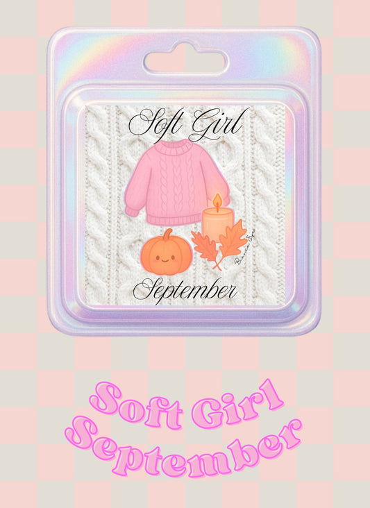 Soft Girl September Sticker