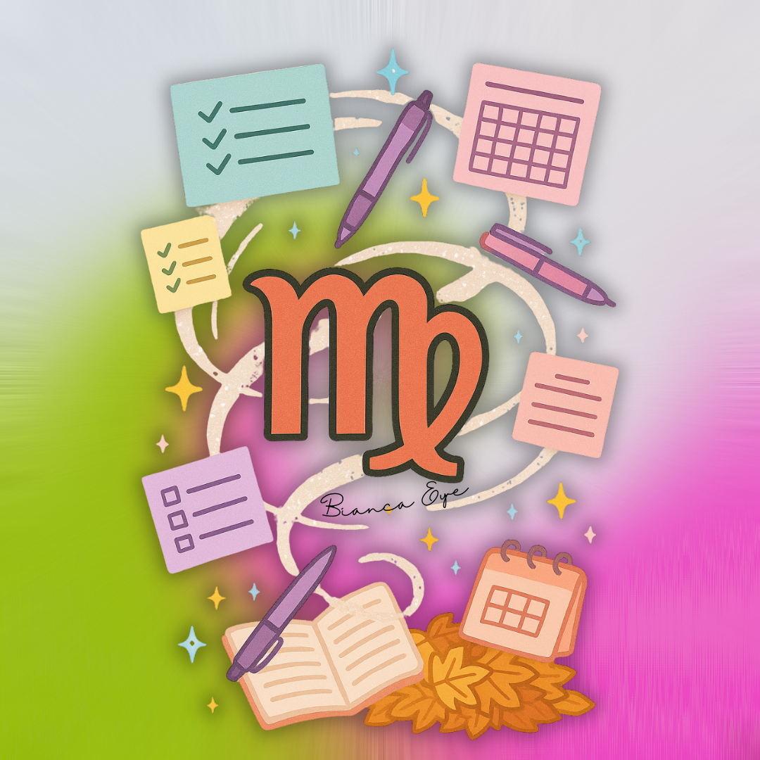 ✨ Virgo Sticker – Organized Chaos Edition ✨