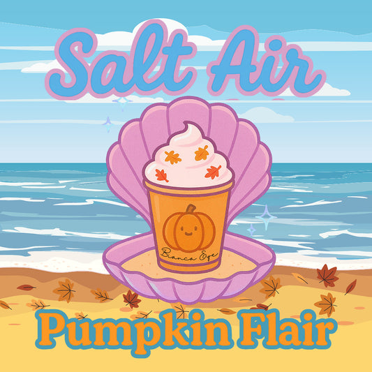 Salt Air Pumpkin Flair Sticker🌊🎃✨