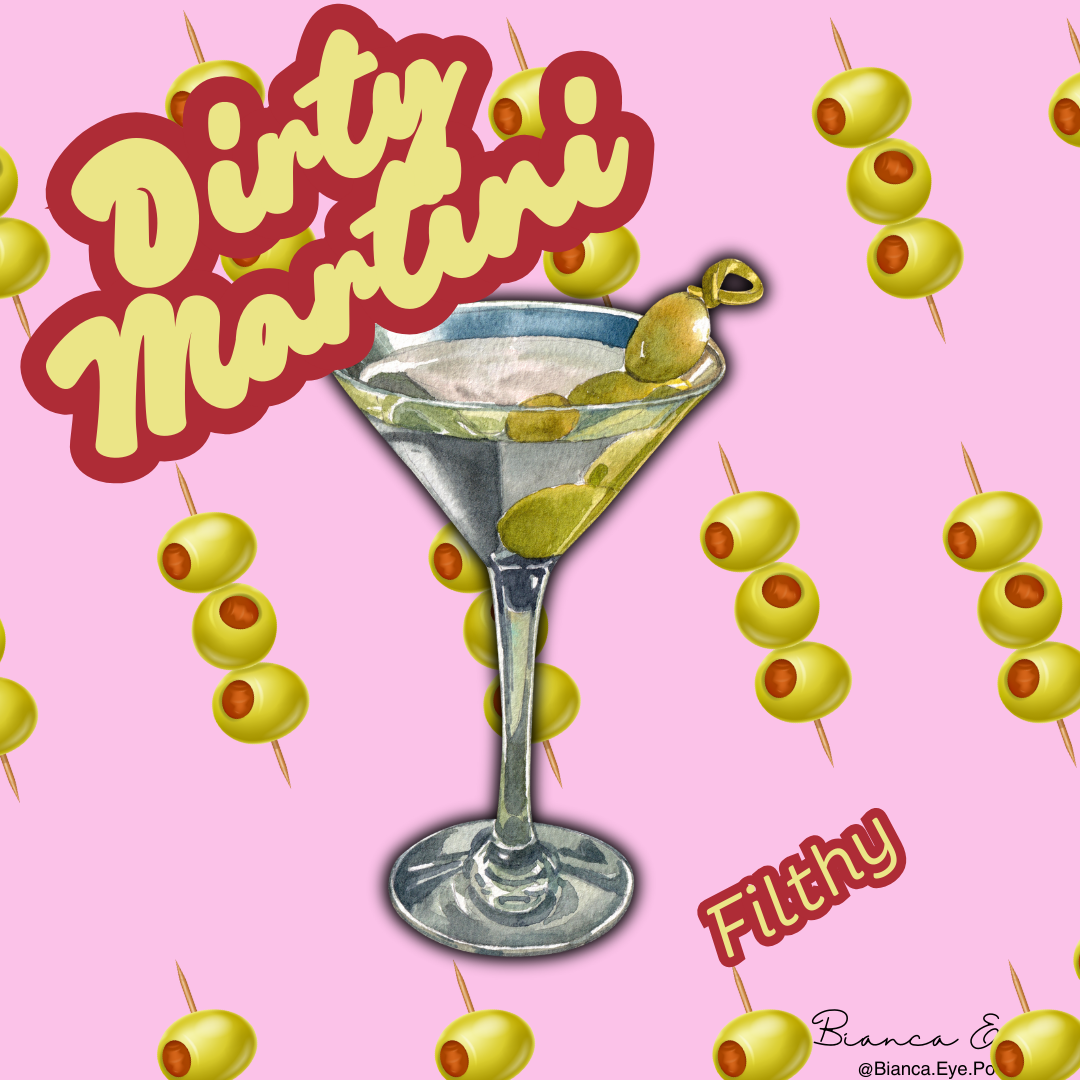 Sip Happens – Cocktail 3 inch Sticker Collection 🍸✨